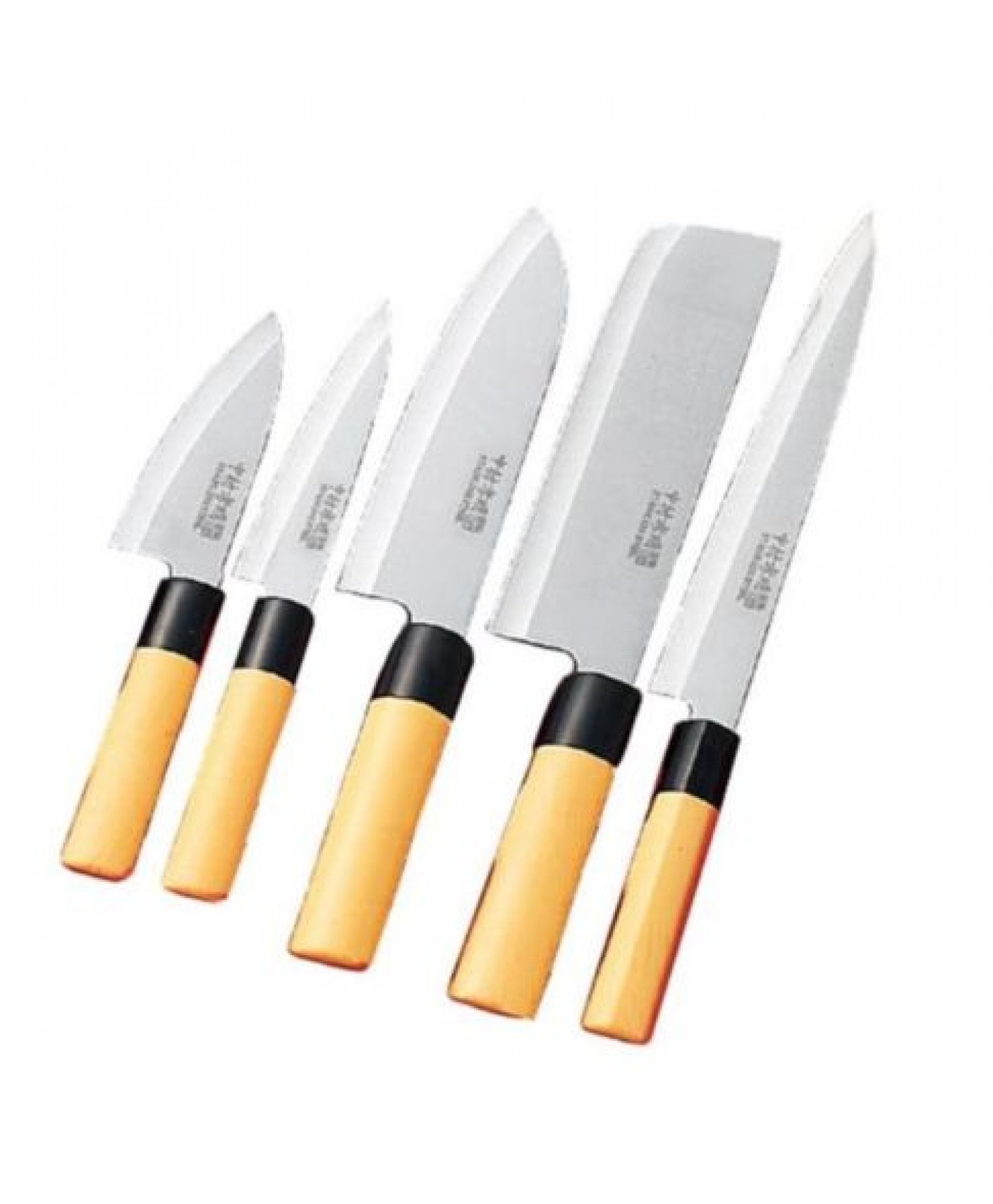 Японский поварской нож. Nakamura Koumei ножи. Такааки Накамура. Набор японских ножей для кухни.